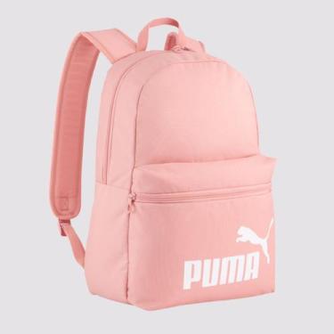 Imagem de Mochila Puma Phase Backpack Rosa e Branca, Único