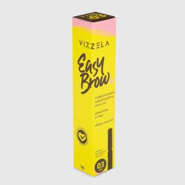 Imagem de Máscara para Sobrancelhas Easy Brown cor 03 - Vizzela