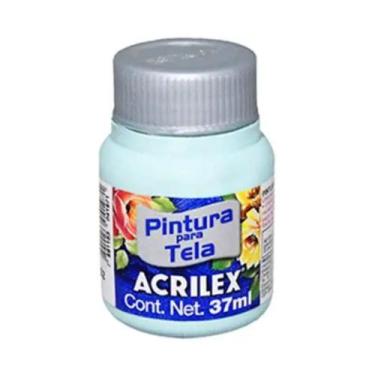 Imagem de Tinta Tecido Fosca 552 37ml Verde Glacial Acrilex