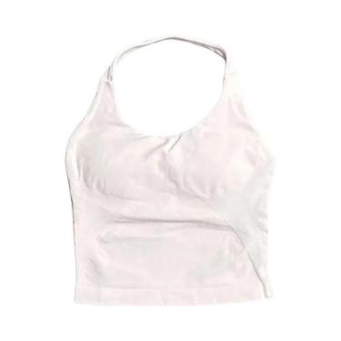 Imagem de Top De Yoga Feminino De Secagem Rápida E Alta Elasticidade, Sem Costur