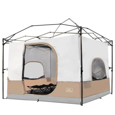 Imagem de Barraca Interna para Camping KAMPKEEPER 3x3 m Ventilada Caqui