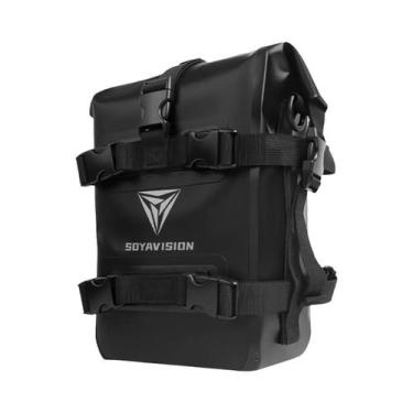Imagem de Bolsa Grande Impermeável Para Armazenamento Lateral De Motocicletas Ya