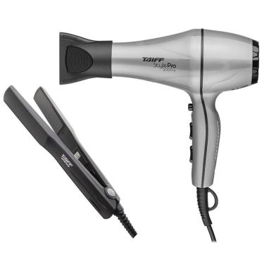 Imagem de Secador cabelo profissional style pro 2000W prata + prancha ceramic 180ºC BV