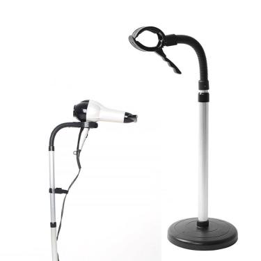 Imagem de Suporte Secador Cabelo Pet Bancada Flexivel Giratorio Chao Ajustavel Cabeleireiro