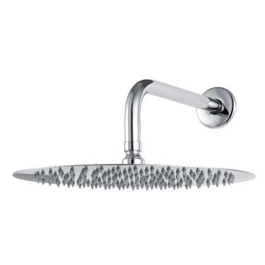 Imagem de Ducha Chuveiro Redondo Inox 30 cm Curuá Pingoo.casa - Cromado