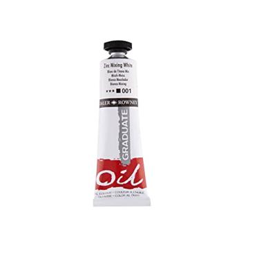Imagem de DALER ROWNEY Graduate Tinta Óleo Bisnaga 38ml 001 Branco Zinco