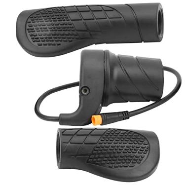 Imagem de Joyzan Acelerador de meio torção, conector à prova d'água, conjunto de alça de acelerador, controle de velocidade, acelerador de velocidade de torção para bicicletas elétricas e scooters