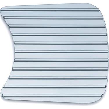 Imagem de Kuryakyn Acessório de destaque para motocicleta 9231: Cobertura de inspeção primária com aletas para motocicletas Harley-Davidson Touring & Trike 2007-16, cromado