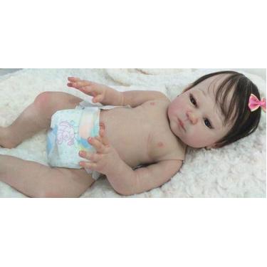 Bebê Reborn Maddie - inteira em silicone