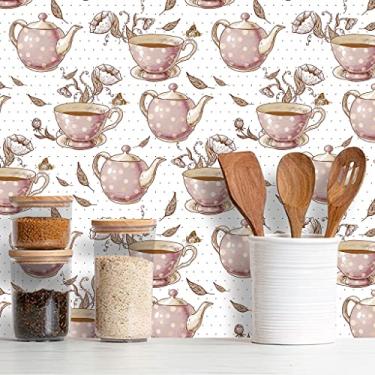 Imagem de Papel de Parede Adesivo Cozinha Café Diversos Modelos Rolo 3m Cozinha Café:CS044