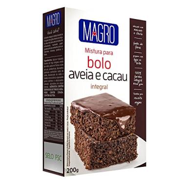 Imagem de Mistura para Bolo Integral Lowçucar Zero Açúcar Aveia e Cacau, Rico em Fibras - Pacote 200g