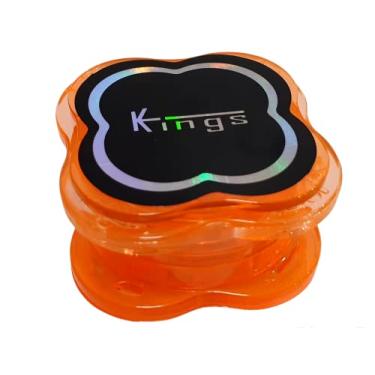Imagem de DICHAVADOR POLICARBONATO KINGS AZUL MINI TRITURADOR 4.8CM (Laranja)