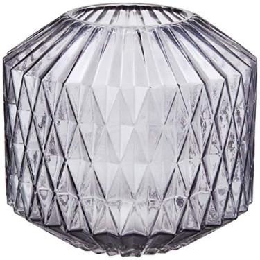 Imagem de Canoe Vaso 19 * 22cm Vidro Cinza Cn Home & Co Único