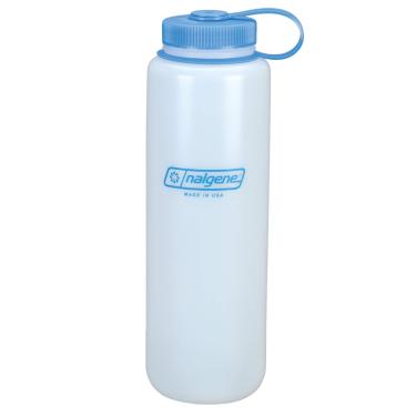 Imagem de Nalgene Garrafa de água de boca larga HDPE, transparente, 1,4 l