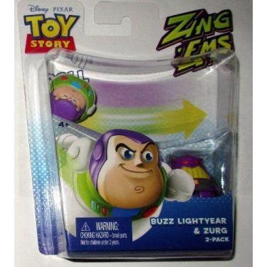 Imagem de Boneco Toy Story Com 2 Unidades Brinquedo Buzz & Zurg - Mattel