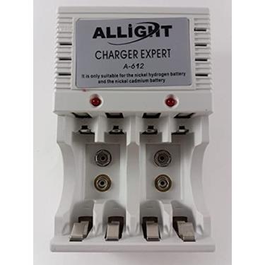 Imagem de Carregador De Pilha AA/AAA Bateria 9v Recarregável