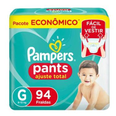 Fralda de Vestir Pampers Pants Ajuste Total Tamanho G 36 Unidades