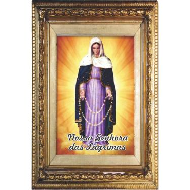 Imagem de Santinho Nossa Senhora das Lágrimas 1000 Un. c/ oração verso