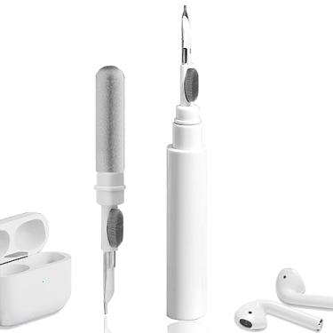 Imagem de Kit de limpeza de fones de ouvido Airpods, kit de limpeza Airpods Pro 1 2 3 em forma de caneta com escova macia para fones de ouvido sem fio Bluetooth caixa de carregamento acessórios