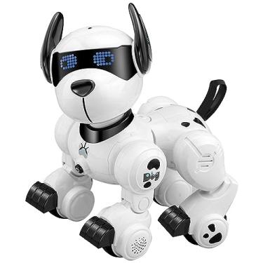 Imagem de SIMBAE Inteligente Para Cachorro Programação de controle remoto Smart Dog Robotic Patrol Dog Cão de controle remoto programável Cão de patrulha inteligente com a função Músicas Demonstração de toque