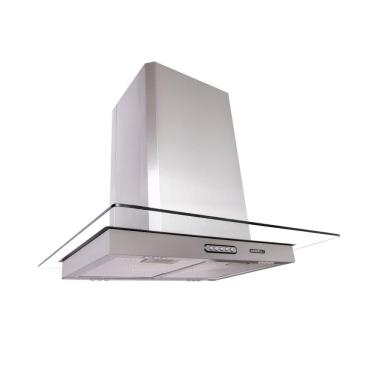 Imagem de Coifa Ilha Vidro Reto 75cm 127v Nardelli Inox