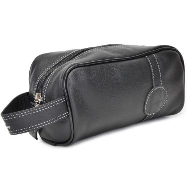 Imagem de Necessaire Masculina Viagem Couro Porta Objeto