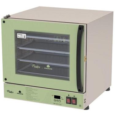 Imagem de Linha Collab Progás e Braesi e Flakes - Forno Turbo Elétrico PRP-004 PLUS Verde Flakes 127v - Progás