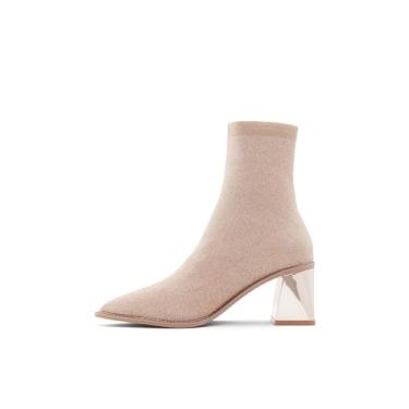 Imagem de ALDO Galalith Bota feminina cano curto, Osso, 7