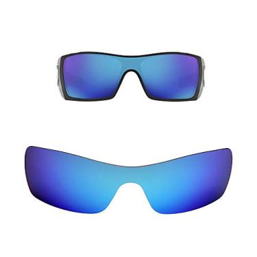 Imagem de HiCycle2 Lentes de reposição polarizadas para óculos de sol Oakley Batwolf - Várias opções, com pano de lente
