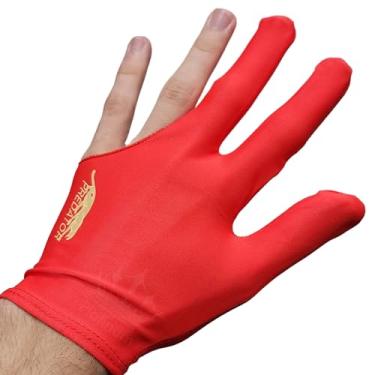 Imagem de Luva para Sinuca/Bilhar Predator Estampada Vermelha