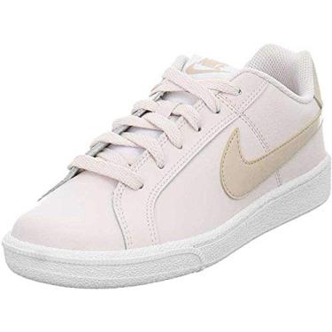 Imagem de Nike Tênis feminino Court Royale, Pedra fóssil branca Barely Rose, 36