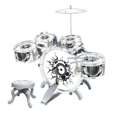 Imagem de Bateria infantil grande com banco vb410