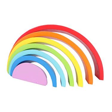 Imagem de Conjunto De Quebra-cabeças De Madeira Para Bebês, Blocos De Quebra-cabeças, Conjunto Colorido De Inteligência Montessori, Educação Pré-escolar Para Bebês, Crianças De 3, 4, 5, 6, 7 Anos De Idade(RB40)