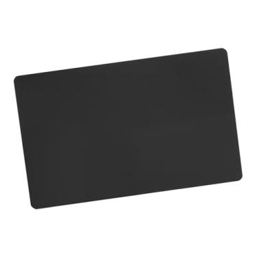 Imagem de Cartão de Visita de Metal, Cartões de Visita de Liga de Alumínio Elegantes Em Várias Cores Disponíveis, Adequados como Presentes para o Primeiro Encontro (Preto)