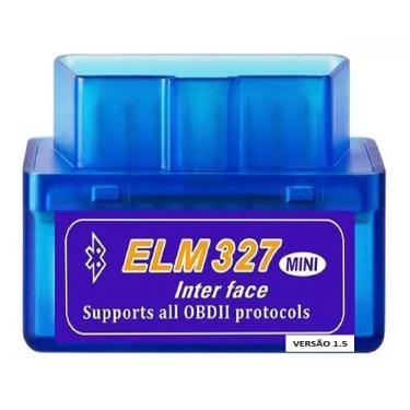 Imagem de Scanner Automotivo Bluetooth OBD2 ELM327 Versão 1.5 e 2.1 Leitura e Diagnóstico 