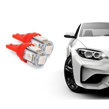 Imagem de Lâmpada Tarponn Led Pingo T10 12V Vermelha Sem Blister