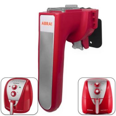 Imagem de Cabo Puxador Alça para Air Fryer Mondial AFN 60 e AFN 80 Preto ou Verm