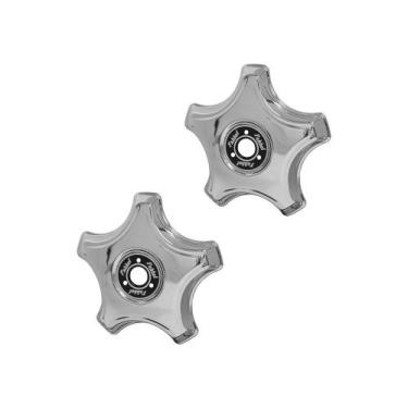 Imagem de Calota Hélice 5 Pontas Aro 20/22 - 2 Unidades - Fabbof