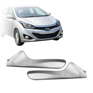 Imagem de Par Maçaneta Interna Gatilho Porta Hb20 - ESCOLHA A COR ANTES DE FECHA