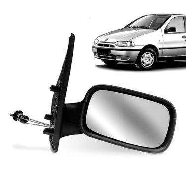 Imagem de Retrovisor Fiat Palio Siena 1996 a 2000 4 portas com controle - Retrov