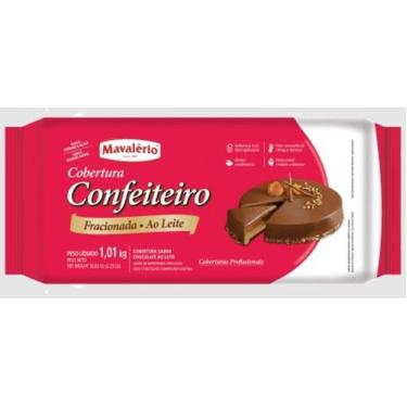 Imagem de Cobertura Confeiteiro Mavalerio Barra 1,01kg Ao Leite - Mavalério