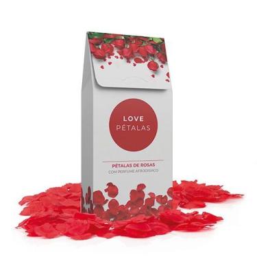 Imagem de Love Pétalas Rosa Vermelha Perfumada  Contém 100 Pétalas - A SÓS