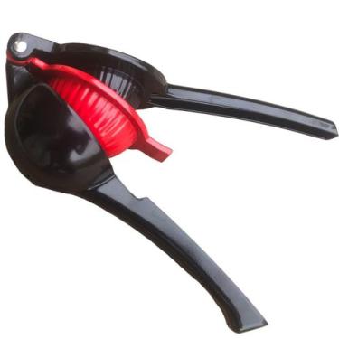 Imagem de Espremedor Limão Laranja Manual Duplo Suco Frutas Reforçado Black - NL