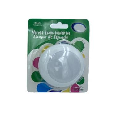 Imagem de Mini Luminária LED Abajur De Tomada Luz Noturna Bivolt - Inter, Branco