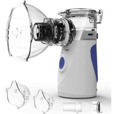 Imagem de Nebulizador Inalador Portátil Sem Fio Silencioso Ultrassônico Tratamen