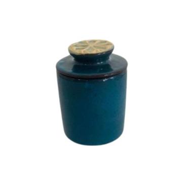 Imagem de Manteigueira Francesa de Cerâmica Louças Cozinha Decoração Cafeterias 