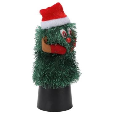 Imagem de Árvore de Natal de Mesa, árvore de Natal de Mesa Musical Rotativa e Pl S Estatueta de árvore de Natal Decoração de Mesa árvore de Natalnatal (S)