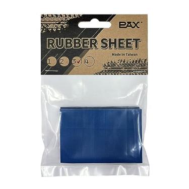 Imagem de PAX 10 peças de adesivos clássicos de borracha natural 50 x 77 mm, folha de borracha natural, adequado para bicicletas sem câmara, tubo clincher de bicicleta