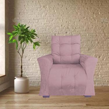 Imagem de Poltrona do Papai Reclinavel e Retratil com Apoio pos Pes Reclinavel M