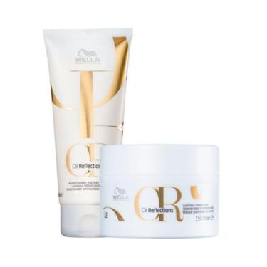 Imagem de Oil Reflections Condicionador 250ml e Máscara 150ml Wella - Wella Prof